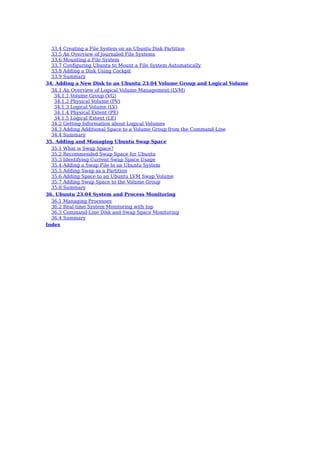 Ubuntu 2304 Essentials A Guide To Ubuntu 2304 Desktop And Server ...