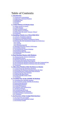 Ubuntu 2304 Essentials A Guide To Ubuntu 2304 Desktop And Server ...