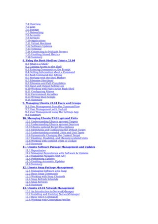 Ubuntu 2304 Essentials A Guide To Ubuntu 2304 Desktop And Server ...