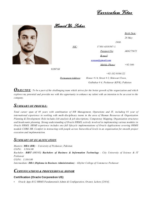 hamid us sahar cv