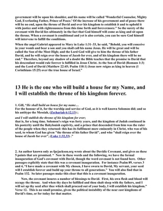 prudence, as well as endowed with a prophetic spirit, and was very familiar with David, and 
perhaps dwelt in his palace; being a man on all accounts fit for conversation with princes, to 
whom David imparted what he had been meditating upon in his heart. The Jews have a tradition 
that he was the same with Jonathan the son of Shimea, the brother of David, (2 Samuel 21:21) ; 
which is not very likely:” 
3C. Michael  