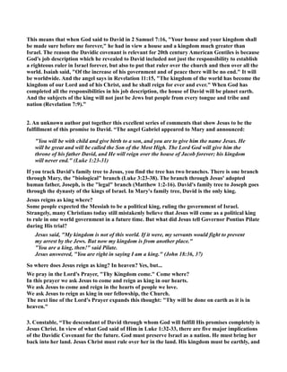 athan because of the esteem he had for this 
outstanding man of God. We are told that the “first and last” acts of David are written in the 
book of  