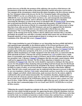 1. Why God so often speaks to people at night makes sense, for in the business of the day they are 
not focused and ready to listen. In the quietness and peacefulness of the night the mind is ready 
to hear the voice of God. Often it is even when a person is asleep that God speaks to them. If 
 
