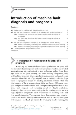 Transfer Learning For Rotary Machine Fault Diagnosis And Prognosis ...