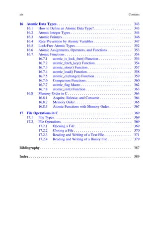 Modern C Programming Including Standards C99 C11 C17 C23 Orhan Gazi | PDF