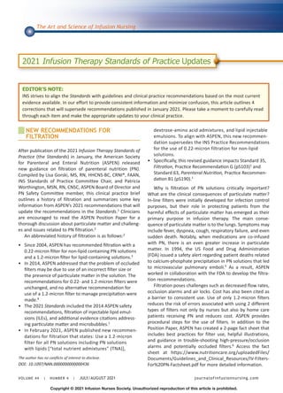 Infusion Therapy Standards Of Practice 8th Edition 8th Lisa A Gorski | PDF