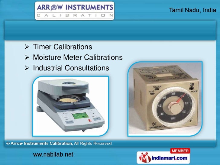 Arrow Instruments Calibration Tamil Nadu India