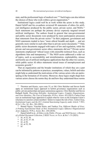 Partic Issue The International Governance Of Artificial Intelligence Mark Chinen | PDF