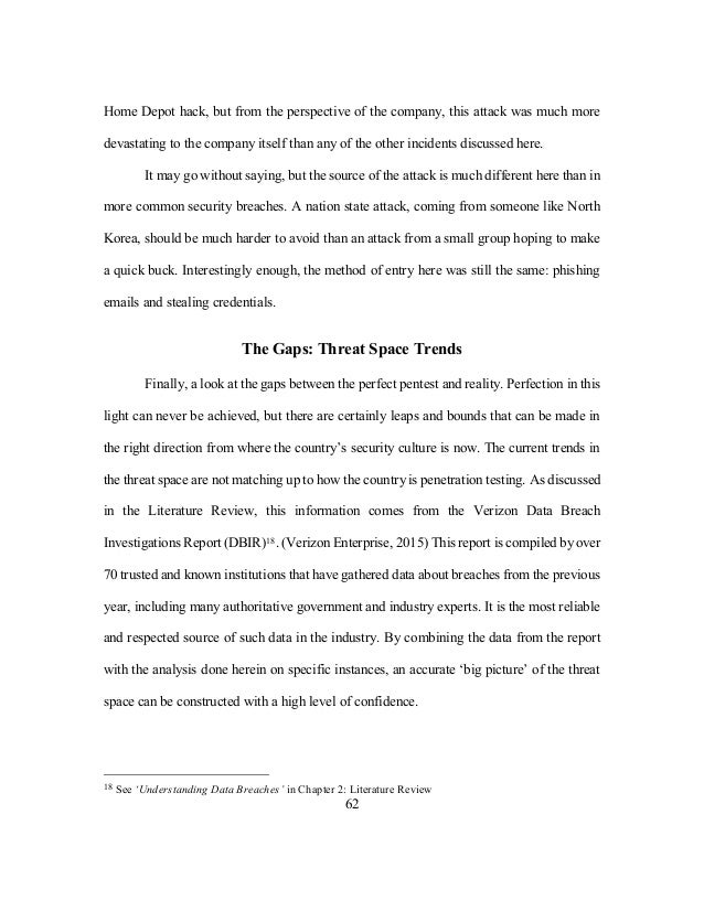 master thesis home depot incident report
