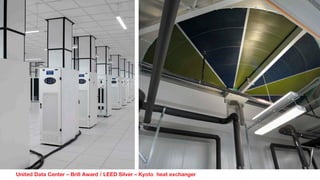 United Data Center – Brill Award / LEED Silver – Kyoto heat exchanger
 