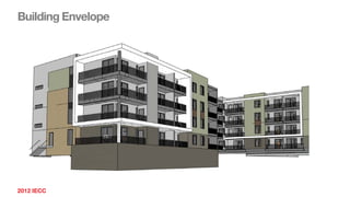 2012 IECC
Building Envelope
 