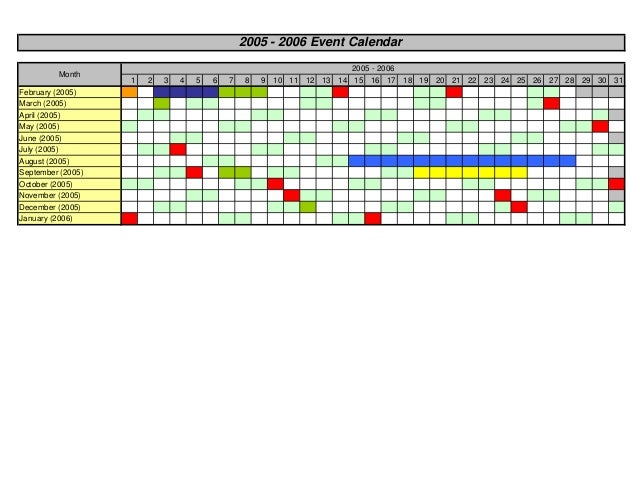 excel calendar maker