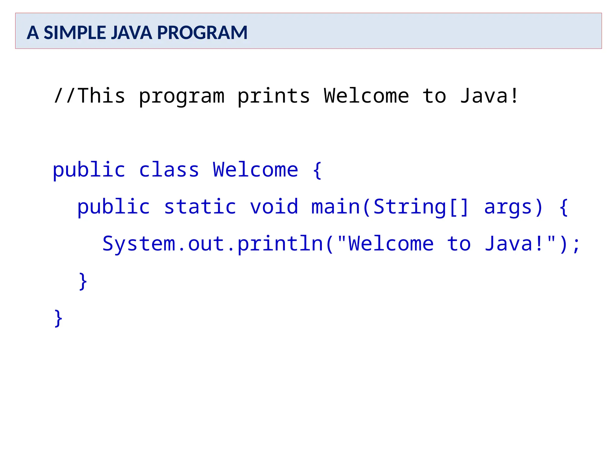 powerpoint presentation on Java characteristics | PPT | Free Download