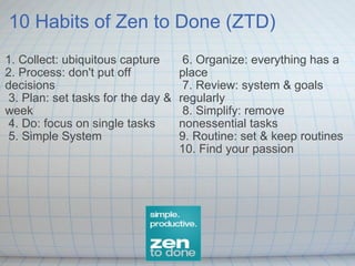 Productivity Toolbox | PPT