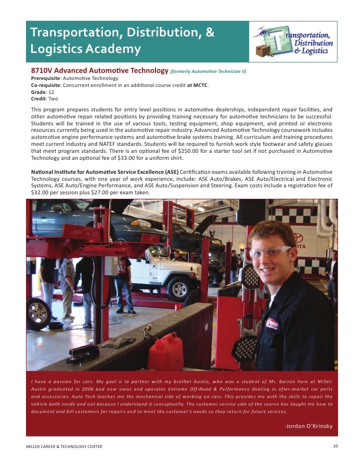 Miller Career Center Brochure