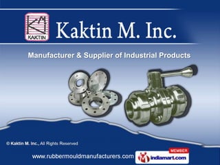 Manufacturer & Supplier of Industrial Products
 