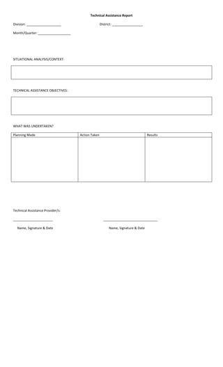 269717499 technical-assistance-mechanism-handbook | PDF