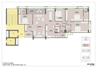 Saanvi Nirman Spectra - 3/4 BHK Apartment on sale
