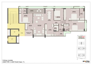 Saanvi Nirman Spectra - 3/4 BHK Apartment on sale