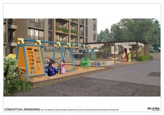 Saanvi Nirman Spectra - 3/4 BHK Apartment on sale