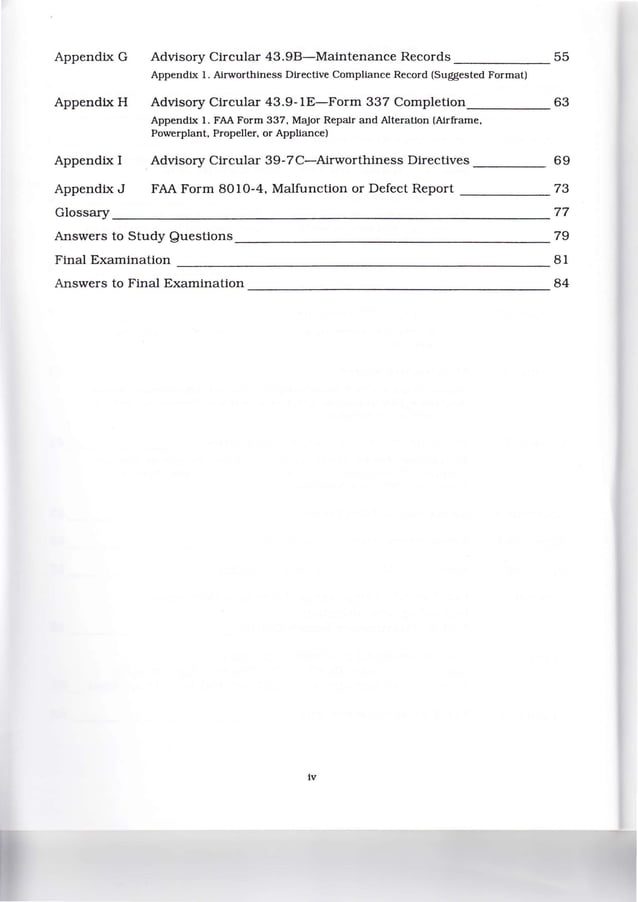 Aircraft Inspection and Maintenance Records | PDF