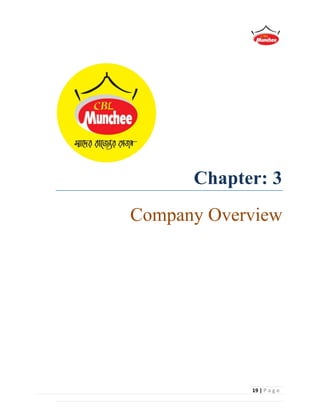 19 | P a g e
Chapter: 3
Company Overview
 