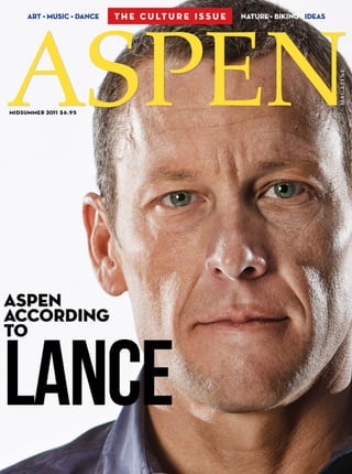 Aspen Magazine Lance Armstrong