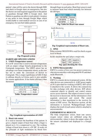 IOT Based Patient Health Monitoring System Using WIFI | PDF