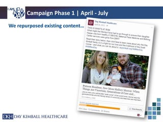 Campaign Phase 1 | April - July
We repurposed existing content…
 