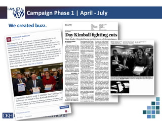 Campaign Phase 1 | April - July
We created buzz.
 