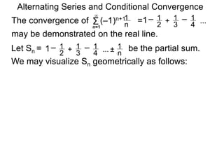 26 alternating series and conditional convergence x | PPTX