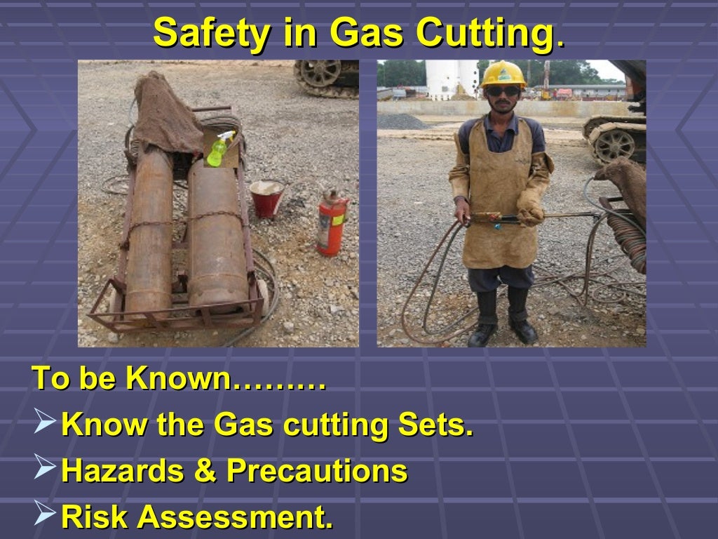 Safety In Gas Cutting.