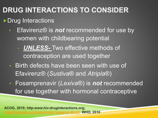 Lexiva Family Planning for Persons Living with HIVAIDS_2015 AR and MS | PPTX