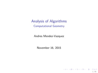 26 Computational Geometry | PDF