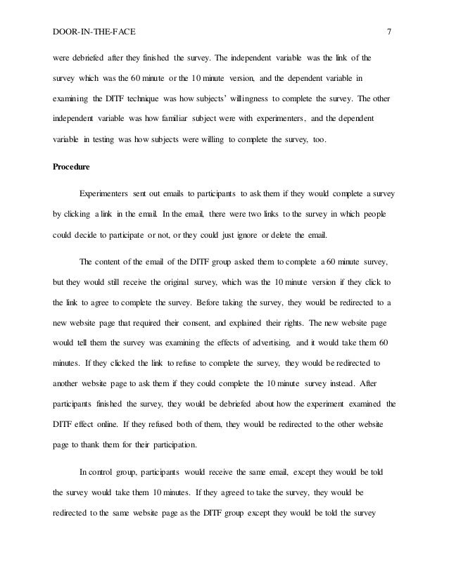 Psyc 301 Paper