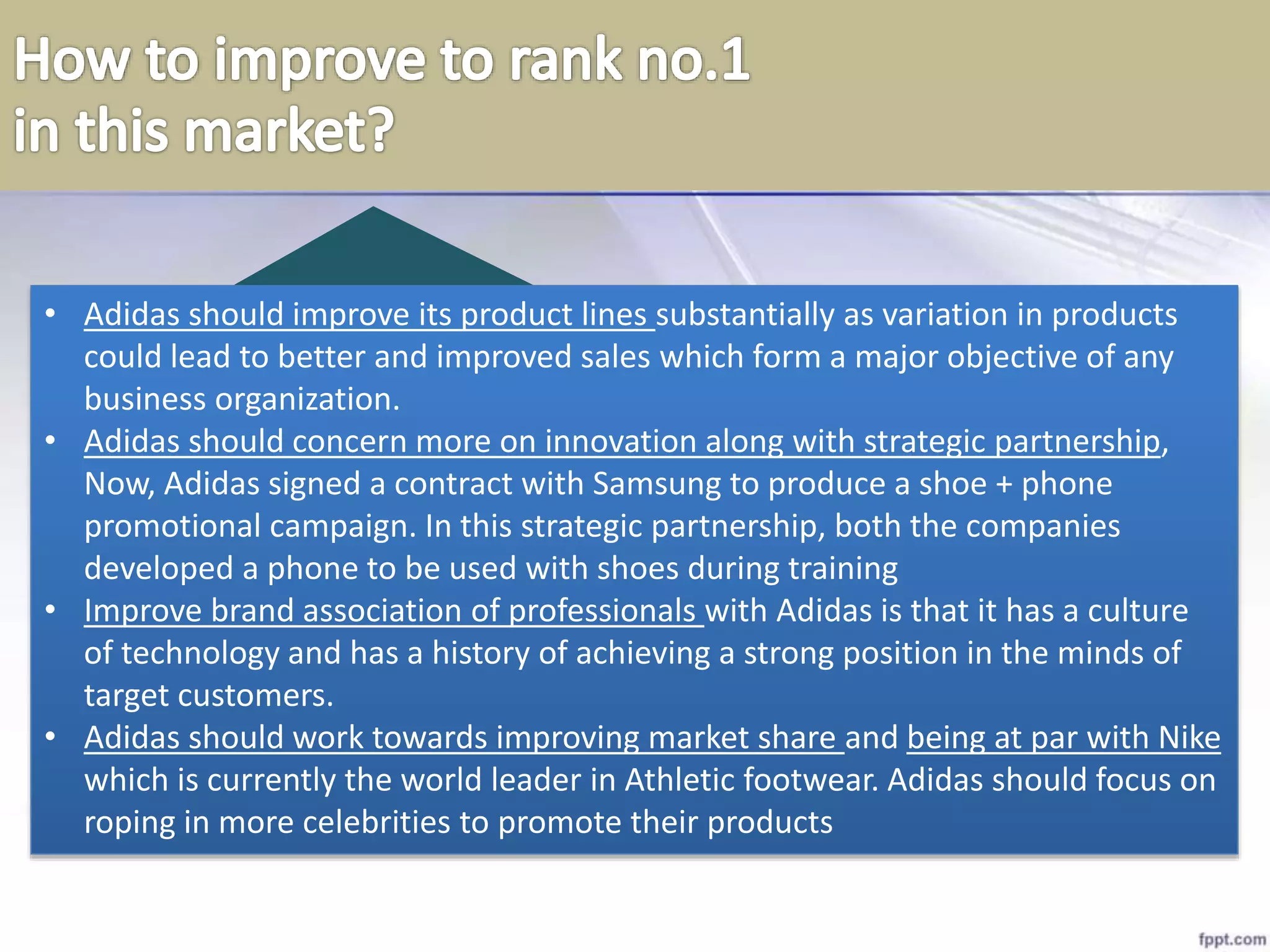Adidas Strategic Management Presentation (2) | PPTX