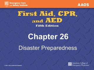 Chapter 26 Disaster Preparedness 