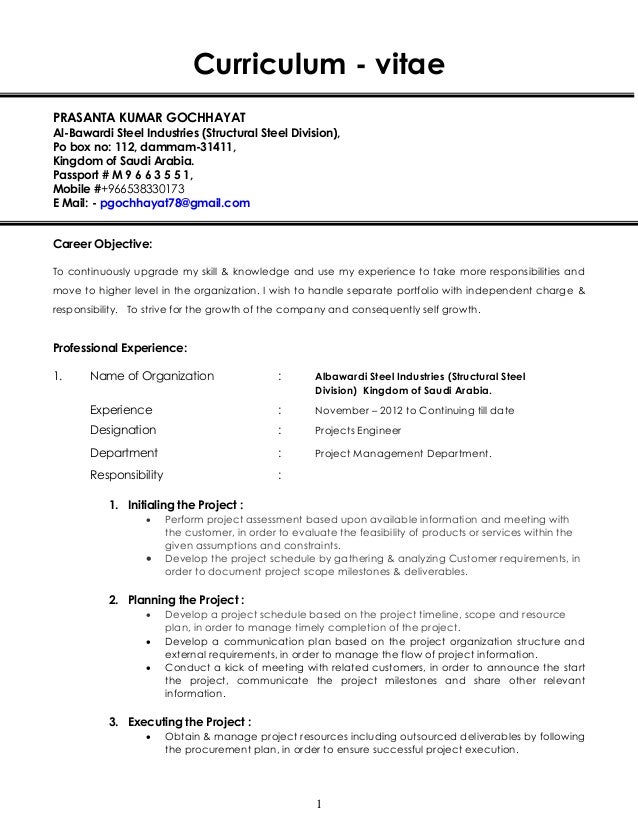 c v of prasanta curriculum vitae order