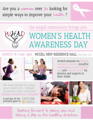 womens health awareness