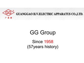 GG Group
Since 1958
(57years history)
 