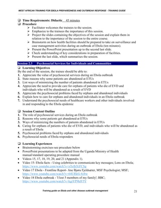 EVD Training Guide- AAC3 | PDF