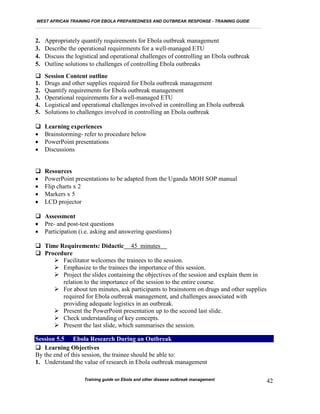 EVD Training Guide- AAC3 | PDF
