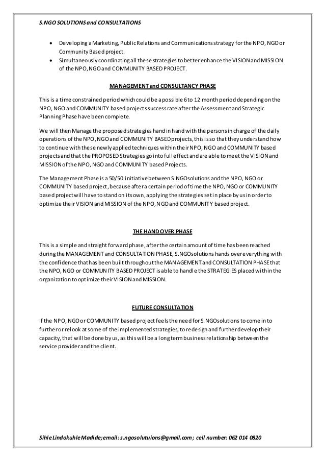 Business plan for a nonprofit picture