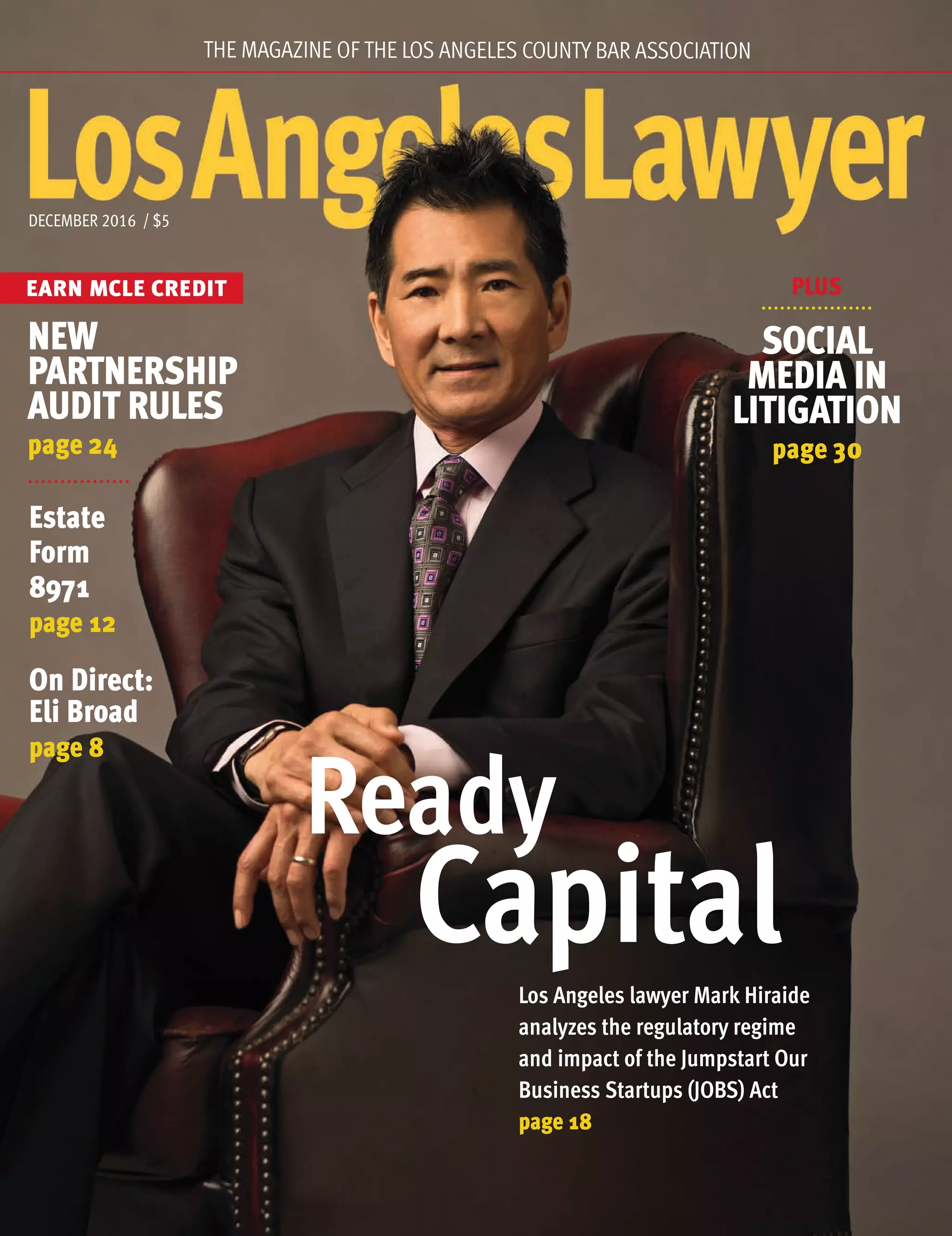 LA Lawyer Article Dec 2016 - Hiraide | PDF