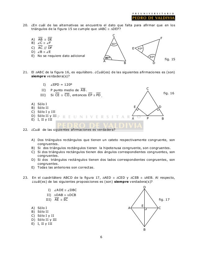 Parejas de las congruentes encuentre triangulos Identifica si