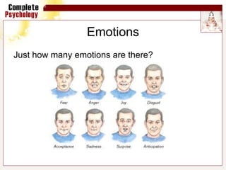Emotions
Just how many emotions are there?
 