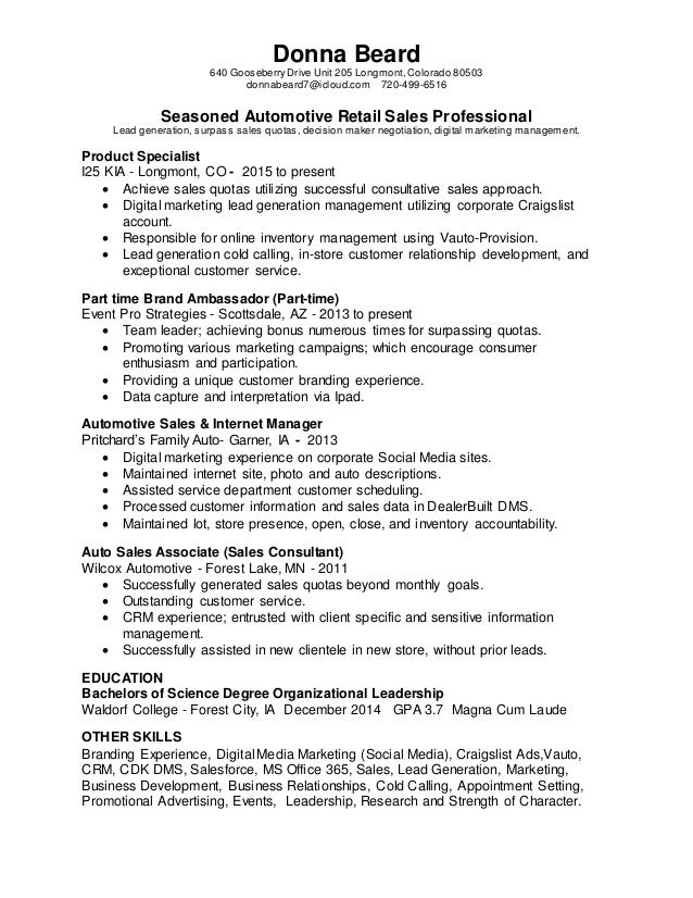 donna beard dds digital solutions manager resume