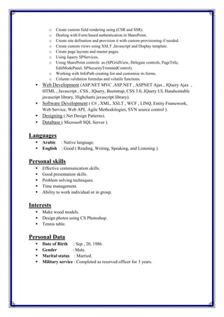 Mohamed Hassan CV | PDF