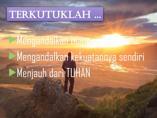 Mengandalkan Tuhan selamanya di dalam kehidupan.pptx