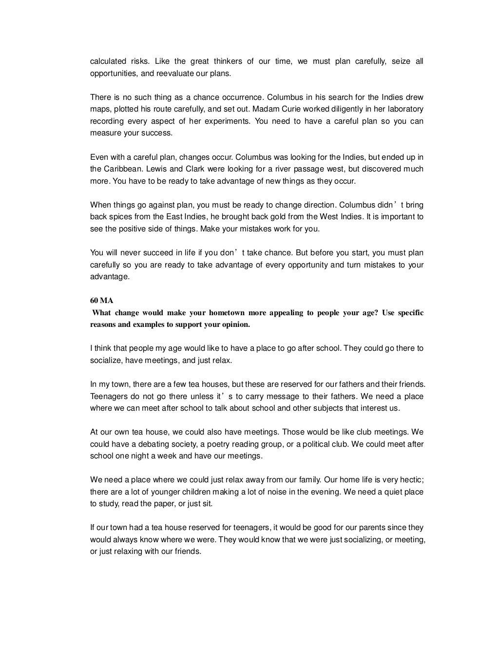 Toefl percentage to score picture